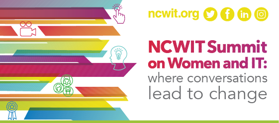 2018 NCWIT Summit: Save the Date