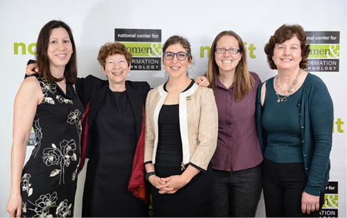 2015 NCWIT Undergraduate Research Mentoring Award Winners
