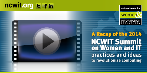 2014 NCWIT Summit: A Recap