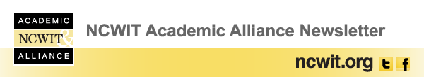 NCWIT Academic Alliance Newsletter