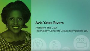 Headshot of Avis Yates Rivers President and CEO Technology Concepts Group International, LLC