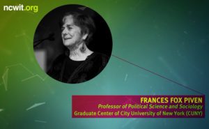 2017 NCWIT Summit - Plenary I, The New Women’s Movement by Frances Fox Piven