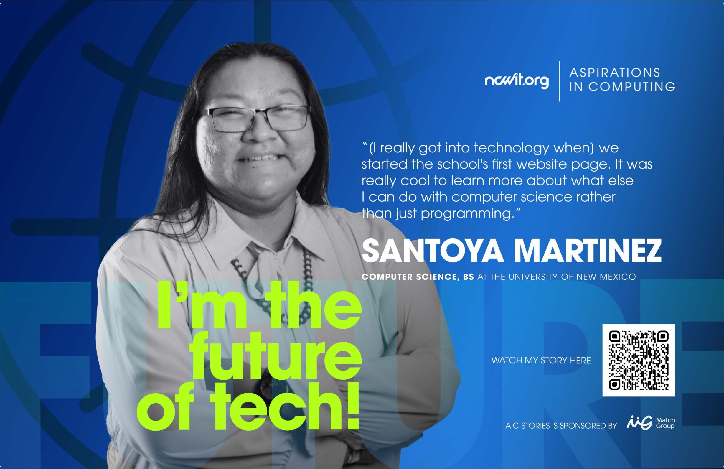 Aspirations in Computing Ambassador Santoya Martinez