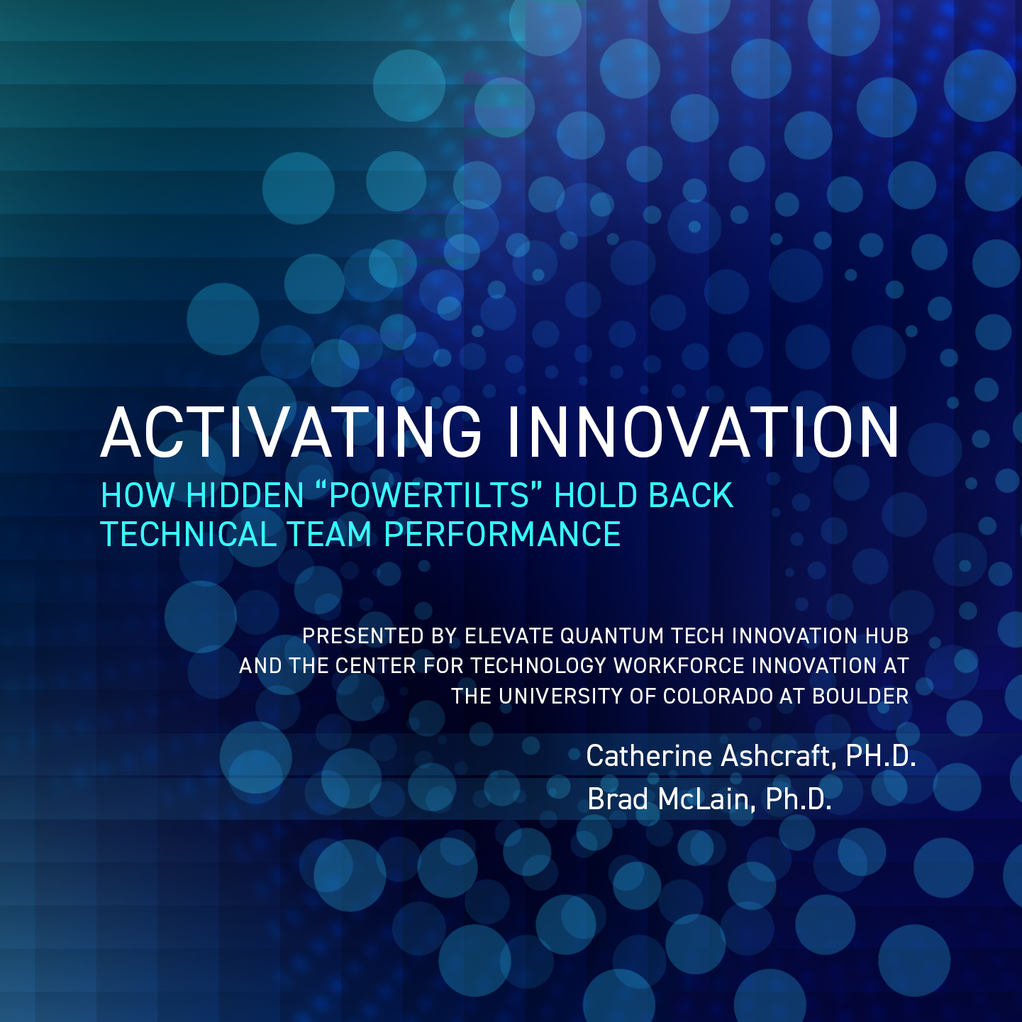 A tile promoting the Activating Innovation: Powertilt webinar
